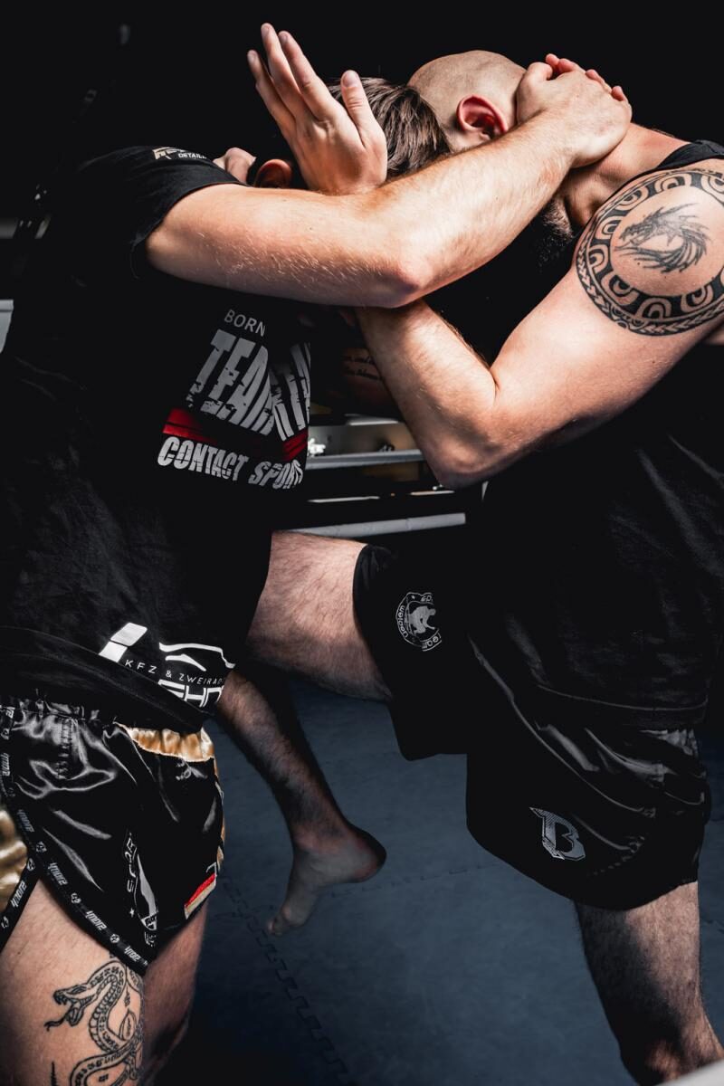 Grappling-Training am Boden
